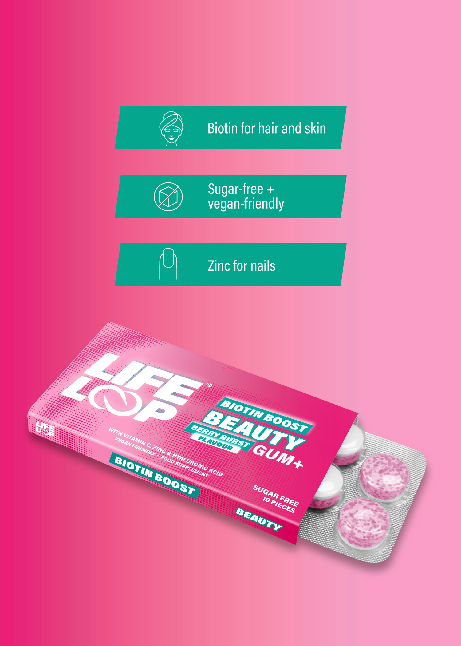 Beauty Biotin Gum