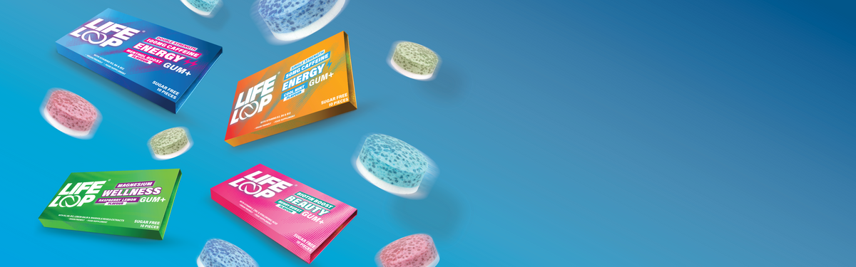Life Loop Machine Life Loop Health | Functional Wellness Gum | Energy, Focus & Beauty