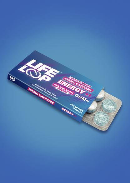 Energy+ 100mg Caffeine Gum