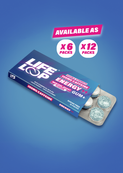 Energy+ 100mg Caffeine Gum